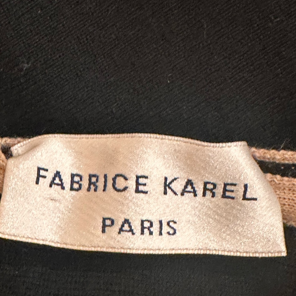 Fabrice Karel Black Shawl